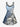 Gothic Plus Size Skull Butterfly Flower Spider Web Print Crisscross A Line Cami Dress
