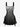 Gothic Skull Cross Ombre Print Lace Up A Line Dress