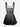 Gothic Skull Cross Ombre Print Lace Up A Line Dress