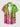 Gothic Plus Size Skull Leaf Hibiscus Flower Spider Web Print Ombre Button Pocket Shirt For Men