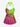 Gothic Skull Leaf Hibiscus Flower Spider Web Print Ombre Twist Halter Cinched Boyleg Tankini Swimsuit