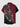Gothic Plus Size Skull Crow Flower Print Button Pocket Shirt For Men