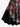 Gothic Plus Size Skull Crow Flower Print A Line Dress