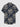 Gothic Plus Size Skull Vintage Flower Print Button Pocket Shirt For Men