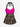 Gothic Skull Mushroom Cat Spider Web Print Twist Halter Cinched Boyleg Tankini Swimsuit