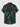 Gothic Plus Size Christmas Leaf Holly Print Button Pocket Shirt For Men
