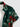 Gothic Plus Size Christmas Leaf Holly Print Button Pocket Shirt For Men