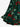 Gothic Plus Size Christmas Leaf Holly Print Twist A Line Dress