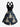 Gothic Christmas Skull Snowman Bat Pine Mushroom Leaf Holly Print Crisscross Strappy A Line Dress