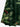 Gothic Plus Size Christmas Leaf Holly Pine Snowflake Print Cold Shoulder Crisscross Strappy A Line Dress