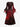 Gothic Christmas Ball Pine Print A Line Dress
