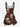 Gothic Christmas Flower Leaf Pine Skulls Print Lace Up A Line Dress